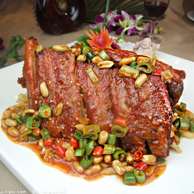 农家风味美食原汁原味猪排骨